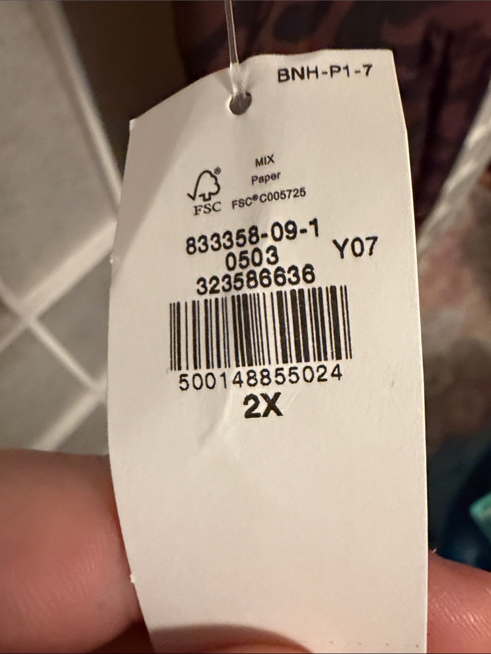 Old Navy Brown and Black Zebra-Print Matte Side Tie Swim Dress - Picture 13 of 14